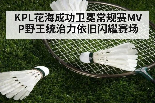 KPL花海成功卫冕常规赛MVP野王统治力依旧闪耀赛场